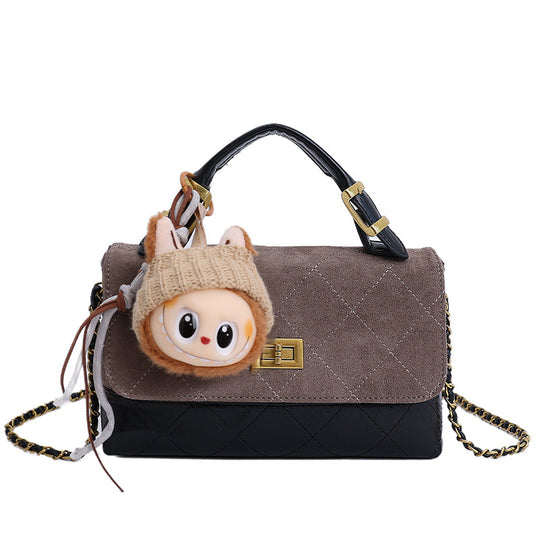 Damenhandtasche mit eleganten Steppdetails Nord Taschen