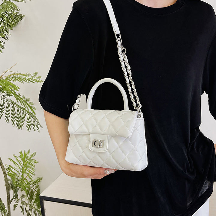 Damen elegante Handtasche mit stilvollem Steppmuster Nord Taschen
