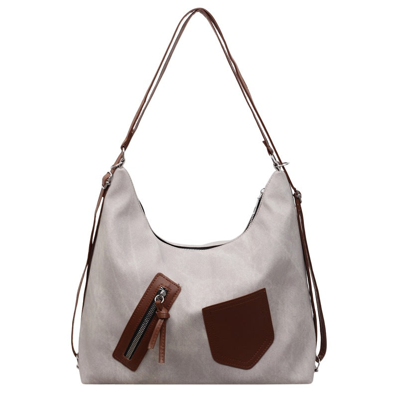 Damen Hobo-Tasche aus strapazierfähigem Canvas mit mehreren Fächern Nord Taschen