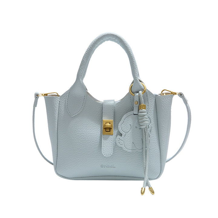 Damen Designer Umhängetasche mit abnehmbarem Anhänger Nord Taschen