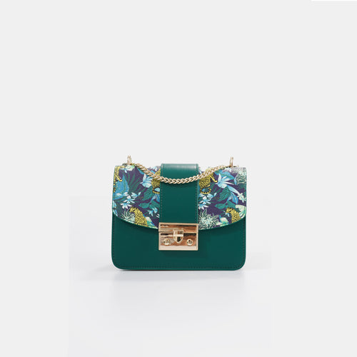 Damen elegante Umhängetasche mit floralem Design Nord Taschen