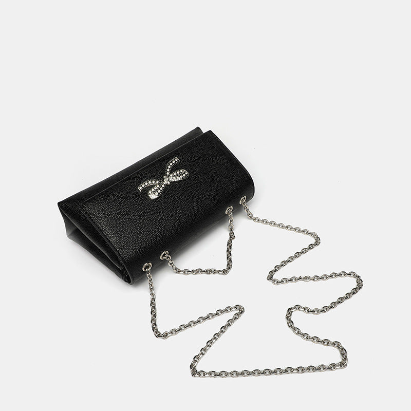 Damen Clutch-Tasche mit funkelndem Kristallverzierung Nord Taschen