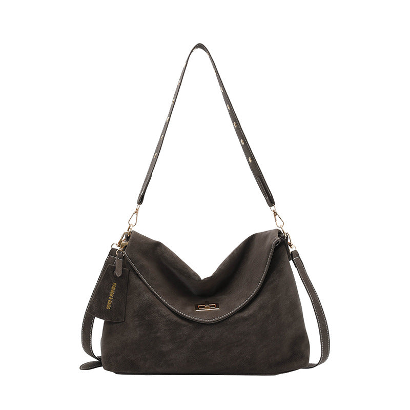 Damen elegante Schulterhandtasche mit verstellbarem Trageriemen Nord Taschen