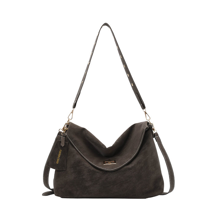 Damen elegante Schulterhandtasche mit verstellbarem Trageriemen Nord Taschen