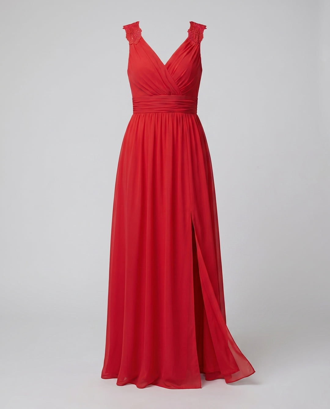 Abendkleid Damen V-Ausschnitt