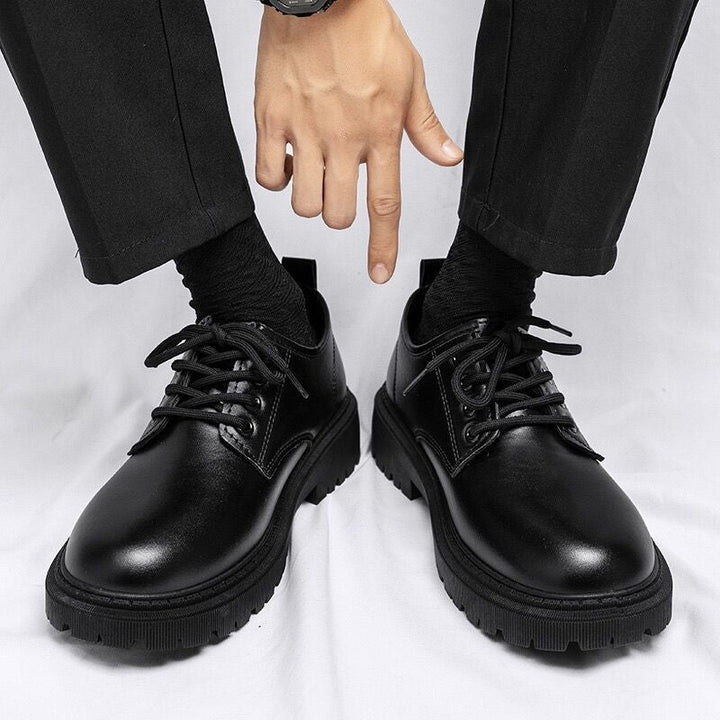 Herren Klassische Schnürschuhe mit verstärkter Sohle und zeitlosem Design
