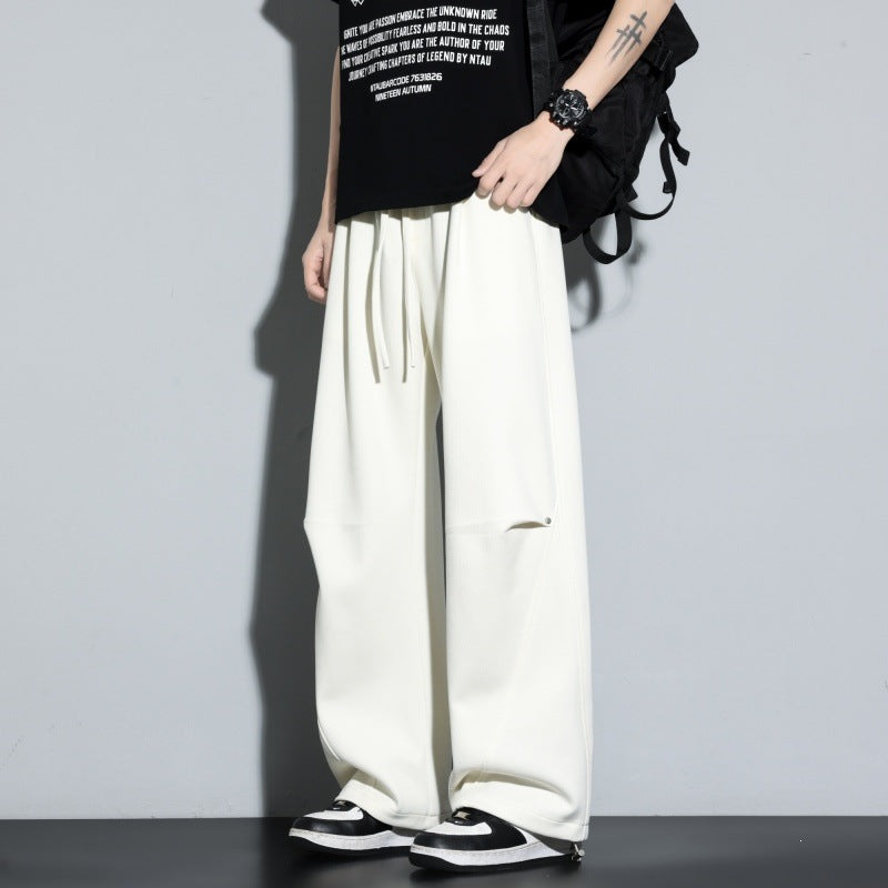 Damen Weite Lagen-Loungehose mit Cargo-Details & elastischem Tunnelzug Nord Taschen