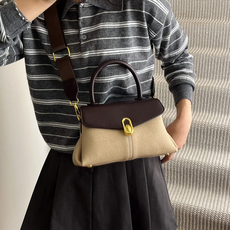 Damen Umhängetasche mit modernem Design und dekorativem Metallakzent Nord Taschen
