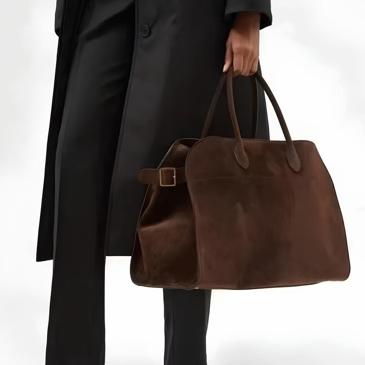 Nord Taschen | Large Suede Shoulder Handbag