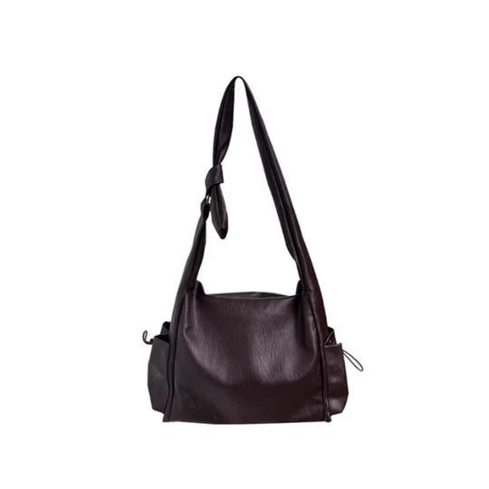 Damen Hobo-Tasche mit elegantem Faltendesign und praktischem Tragegurt Nord Taschen
