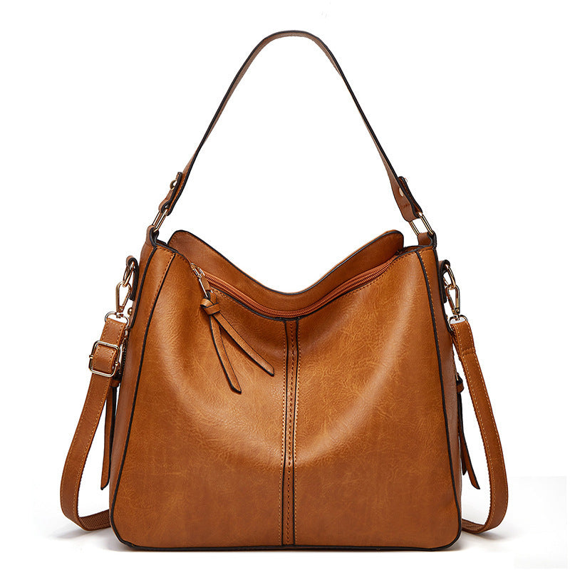 Damen Hobo-Tasche mit eleganter Linienführung und praktischem Faltendesign Nord Taschen