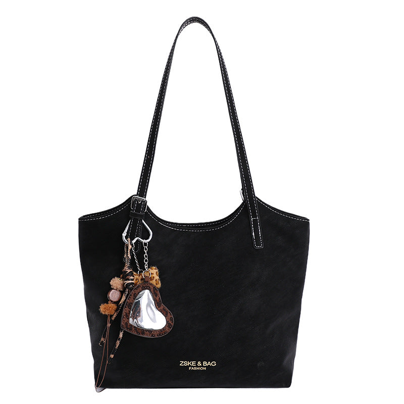 Damen elegante Tragetasche mit modischem Anhänger Nord Taschen