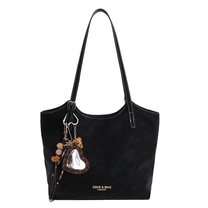 Damen elegante Tragetasche mit modischem Anhänger Nord Taschen