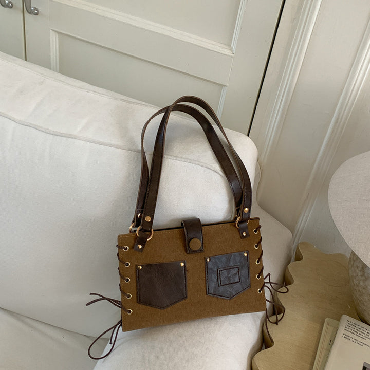 Damen multifunktionale Umhängetasche mit dekorativen Details Nord Taschen