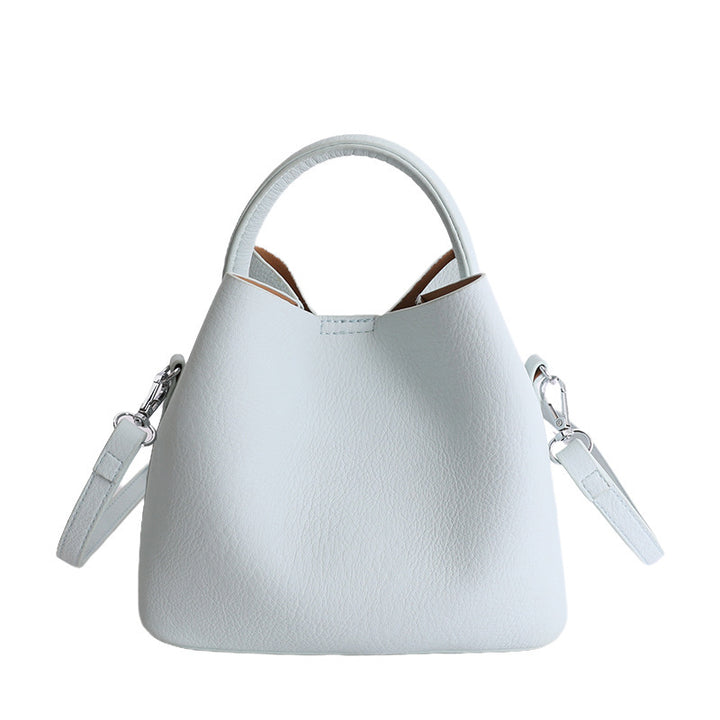 Damen Hobo-Tasche mit abnehmbarem Plüschanhänger Nord Taschen