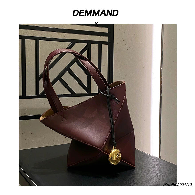 Damen elegante geometrische Tragetasche Nord Taschen