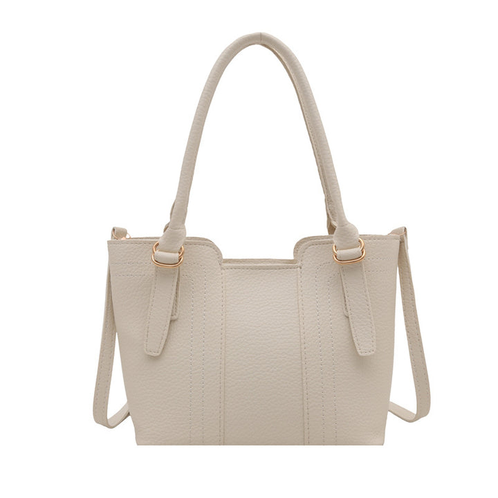 Damen elegante Handtasche mit strukturiertem Kunstleder Nord Taschen