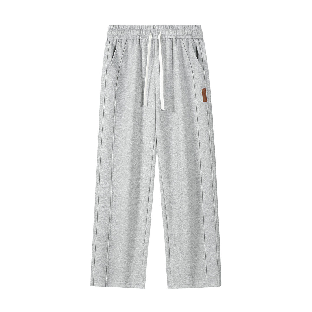 Damen Weite Lounge-Sweathose mit Tunnelzug und geradem Bein Nord Taschen