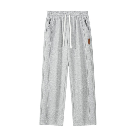 Damen Weite Lounge-Sweathose mit Tunnelzug und geradem Bein Nord Taschen