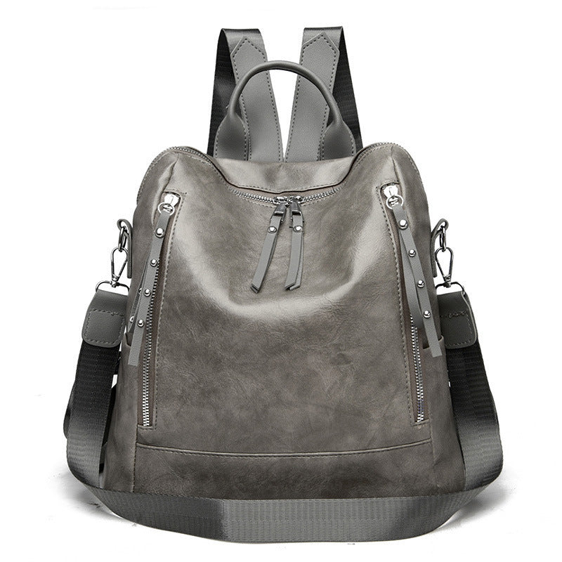 Damen stylischer Rucksack mit multifunktionalen Reißverschlüssen Nord Taschen
