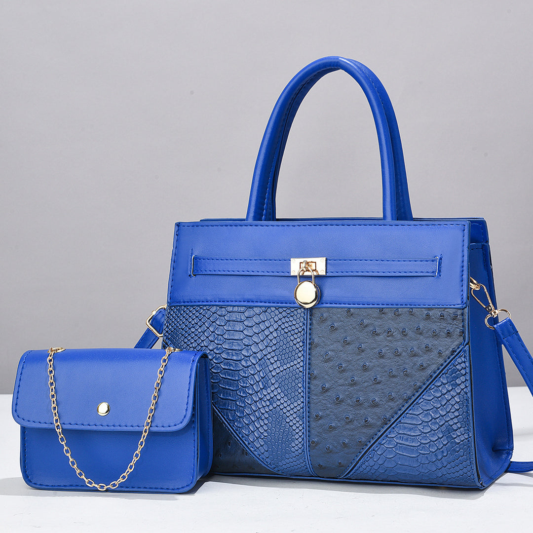 Damen elegante Handtasche mit abnehmbarer Mini-Clutch Nord Taschen