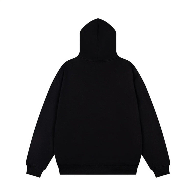 Unisex Oversize-Kapuzenpullover mit Statement-Print und Polka‑Dot-Applikation Nord Taschen