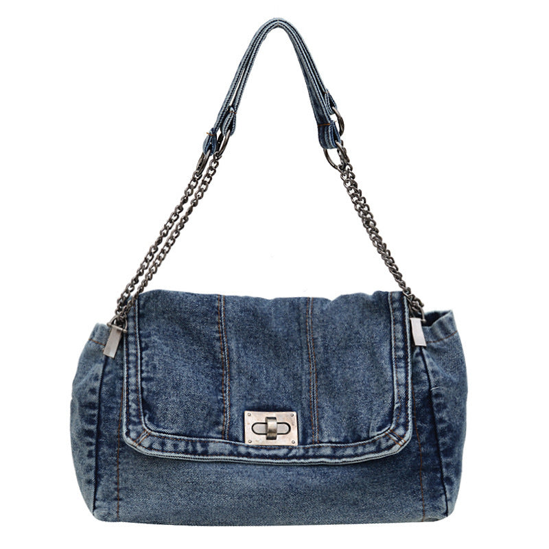 Damen elegante Umhängetasche im Jeans-Look Nord Taschen