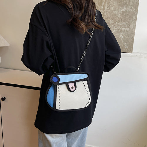 Damen Mini-Handtasche mit verspieltem Design Nord Taschen