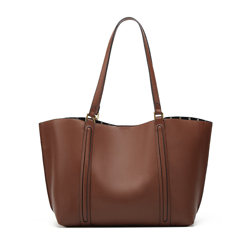 Damen Tote Tasche mit geräumigem Innenleben und eleganten Tragegriffen Nord Taschen