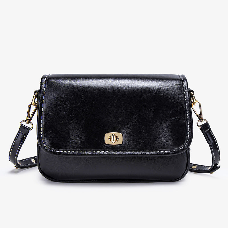 Damen Umhängetasche mit eleganter Klappenöffnung und luxuriösem Kunstleder Nord Taschen