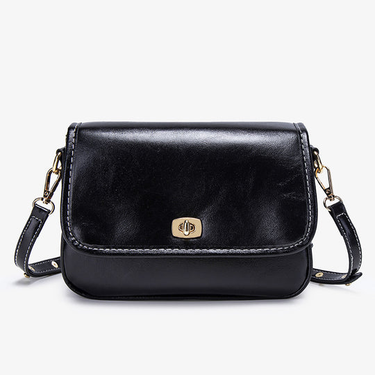 Damen Umhängetasche mit eleganter Klappenöffnung und luxuriösem Kunstleder Nord Taschen