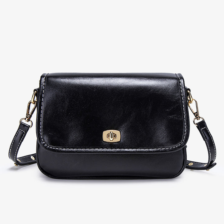 Damen Umhängetasche mit eleganter Klappenöffnung und luxuriösem Kunstleder Nord Taschen