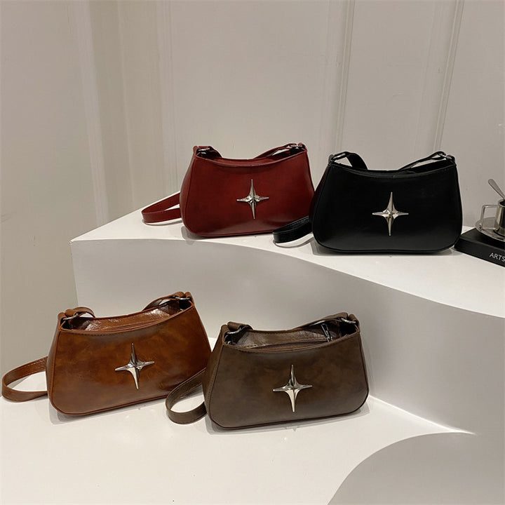 Damen elegante Umhängetasche mit funkelndem Verschluss Nord Taschen