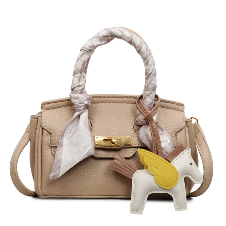 Damen modische Handtasche mit stilvollem Halstuch-Design Nord Taschen