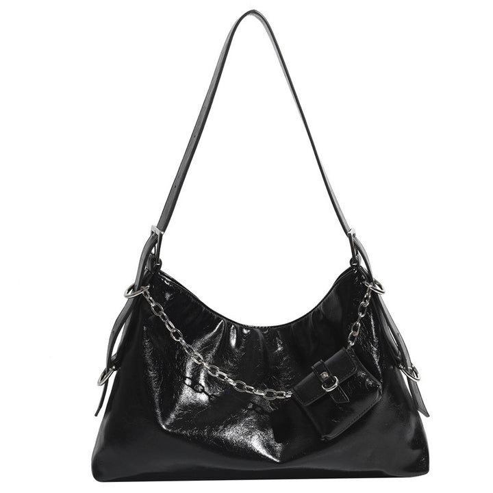 Damen Hobo-Tasche mit modischer Kettenverzierung und geräumigem Innenraum Nord Taschen