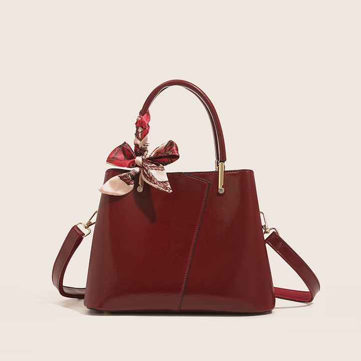 Damen Handtasche mit verspieltem Schleifenakzent Nord Taschen