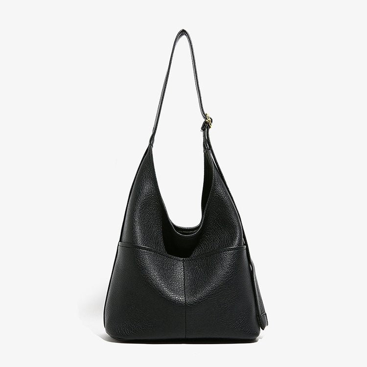Damen praktische Hobo-Tasche aus geschmeidigem Leder Nord Taschen