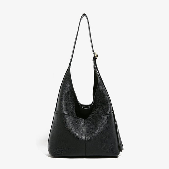 Damen praktische Hobo-Tasche aus geschmeidigem Leder Nord Taschen