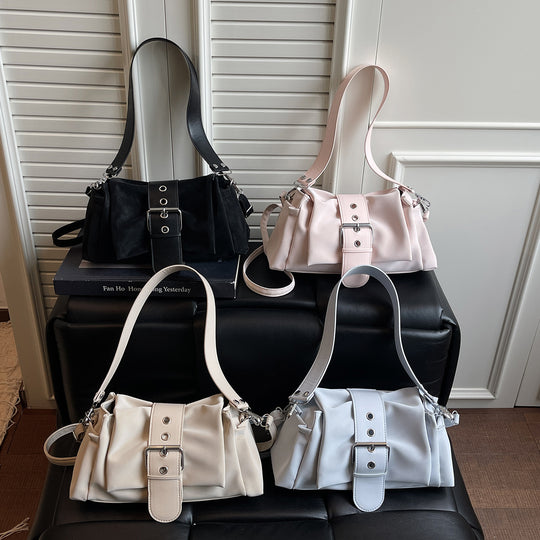 Damen Handtasche mit innovativem Schnallenverschluss Nord Taschen