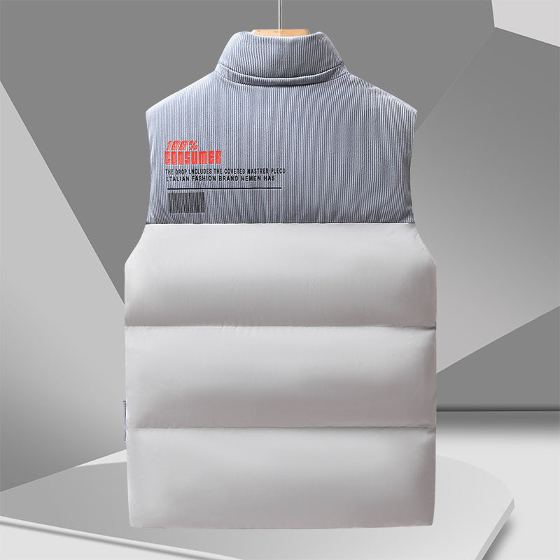 Herren Steppweste Nord Taschen