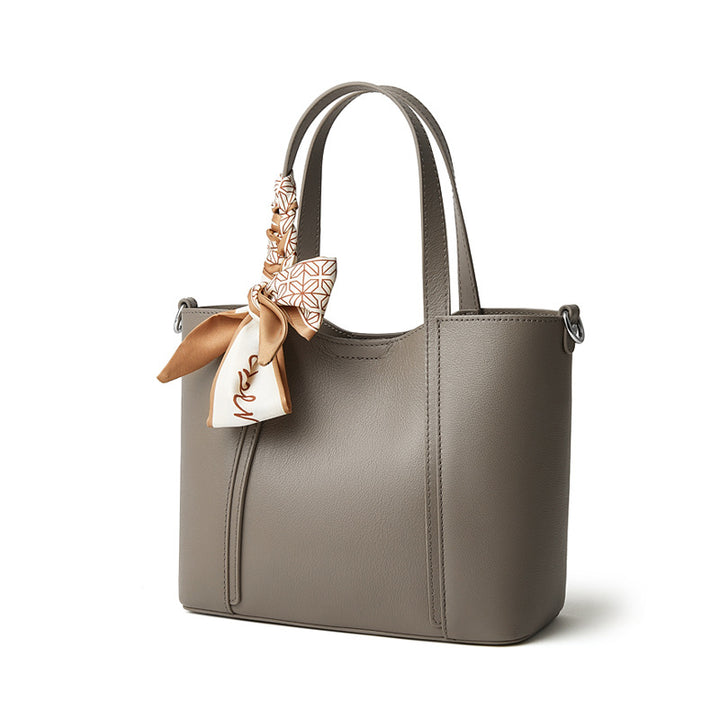 Damen Handtasche mit modischem Halstuch Nord Taschen