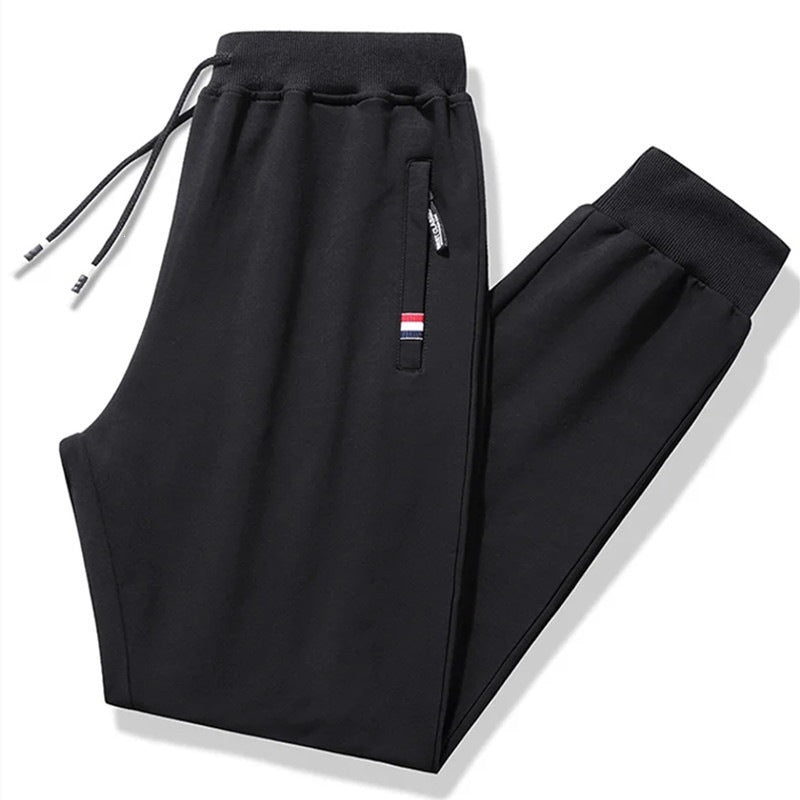 Herren Tapered-Jogginghose mit Tunnelzug, Reißverschlusstasche & Rippbündchen Nord Taschen
