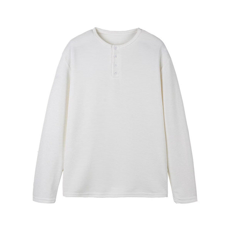 Unisex Thermisches Henley‑Shirt mit Waffelstruktur und langer Arm Nord Taschen