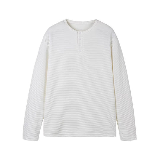 Unisex Thermisches Henley‑Shirt mit Waffelstruktur und langer Arm Nord Taschen