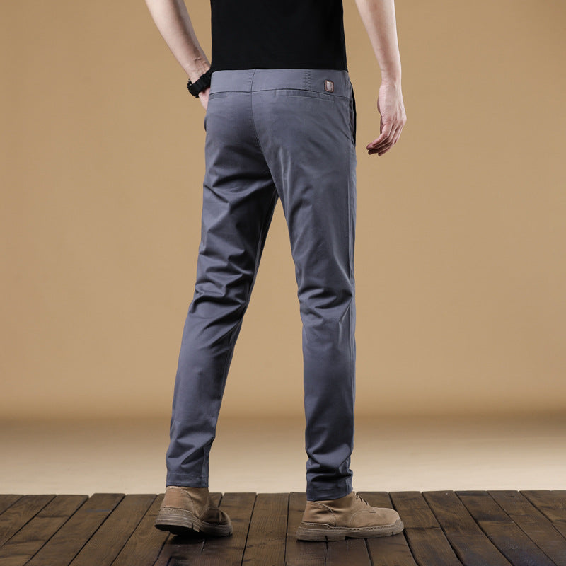 Herren Locker geschnittene Baumwoll-Chino mit Komfortbund und dezentem Stretch Nord Taschen