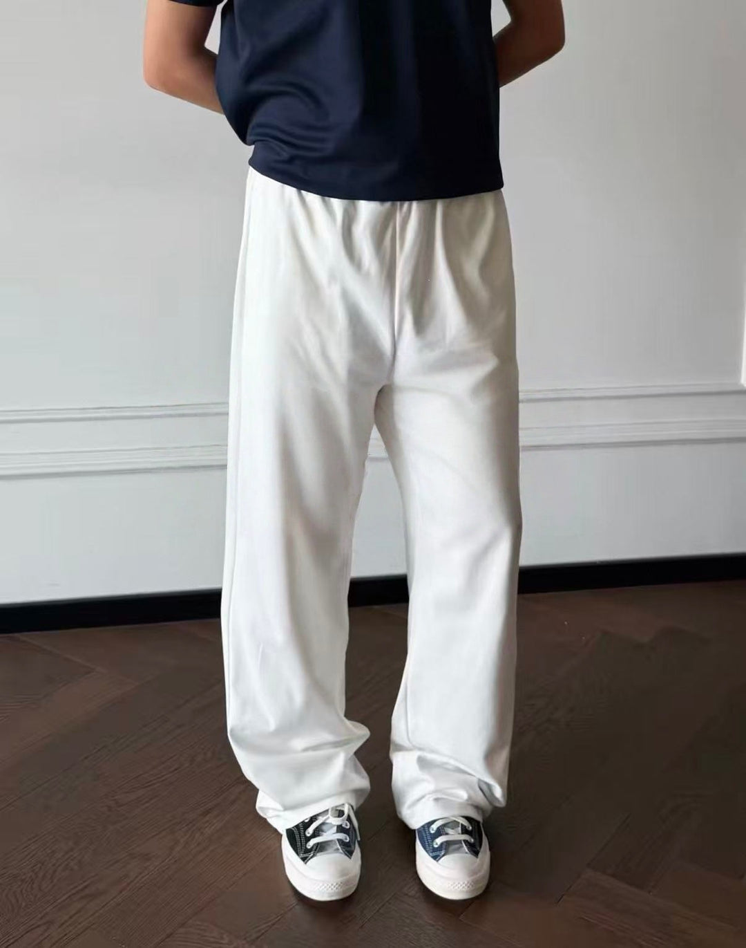 Damen Legere und bequeme Palazzo-Hose Nord Taschen