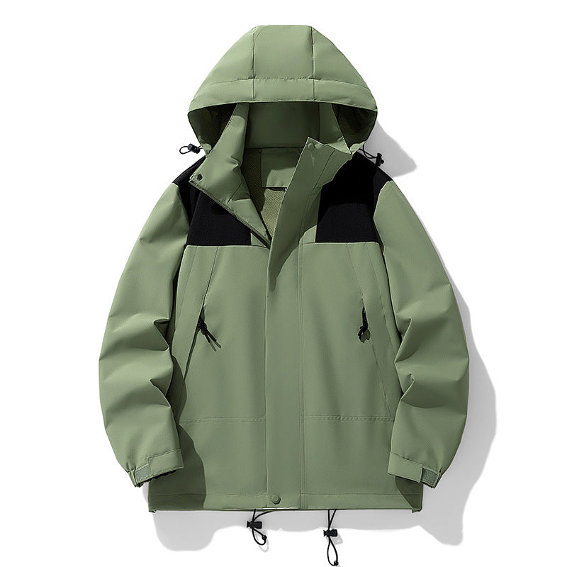 Herren Wetterfeste Outdoor-Jacke Nord Taschen