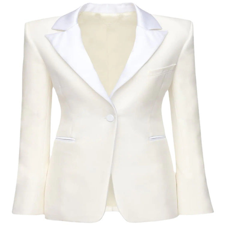 Damen Strukturierter Schulterblazer im Retro‑Tailoring Nord Taschen