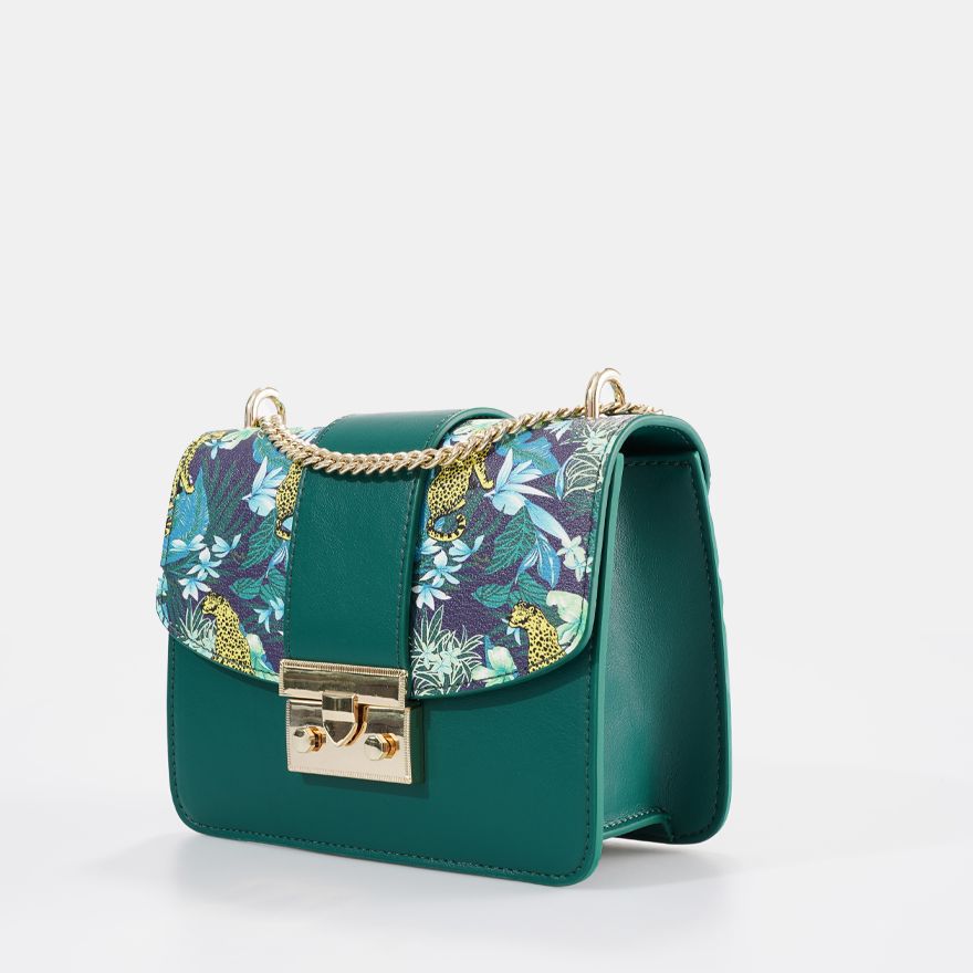 Damen elegante Umhängetasche mit floralem Design Nord Taschen