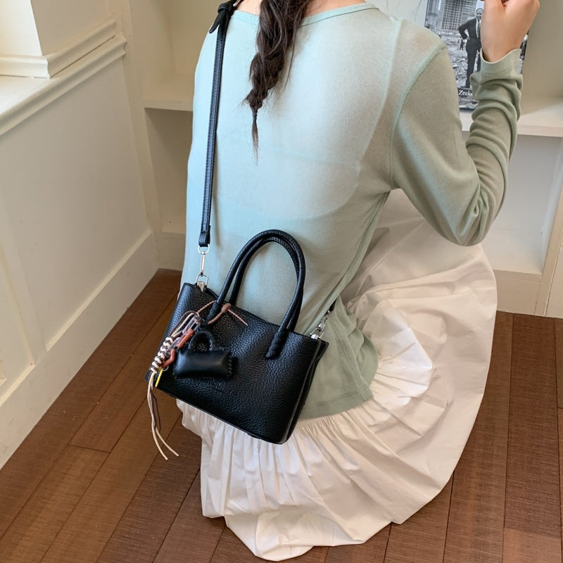 Damen Mini-Handtasche mit modischem Kordelzug Nord Taschen